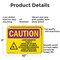 Signmission Radiation & Laser Sign, 7 in H x 10 in W, Aluminum, Rectangle OS-2PACK-CR-A-710-L-10145 - alternate 8